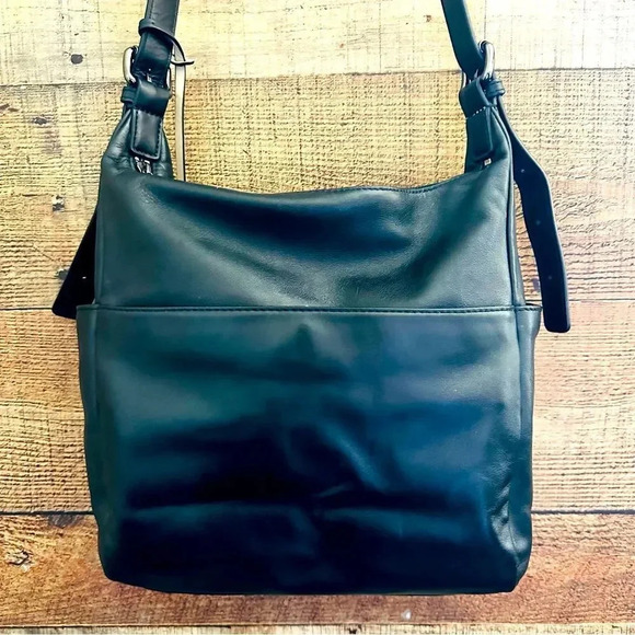 Rare Kipling Leather Crossbody Purse - Picture 3 of 11